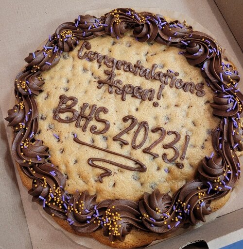 Congratulations to Aspen - and all our BHS graduates! Class of 2023! 💜💛